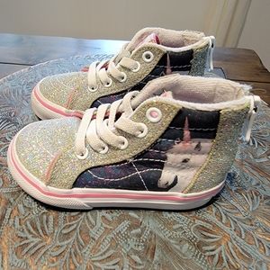 Toddler Unicorn Vans 4.5